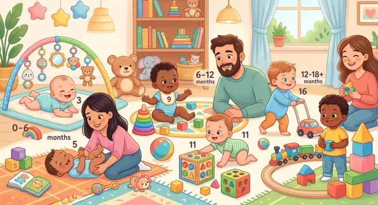 Estimulación Temprana en Casa: Ejercicios por Edad